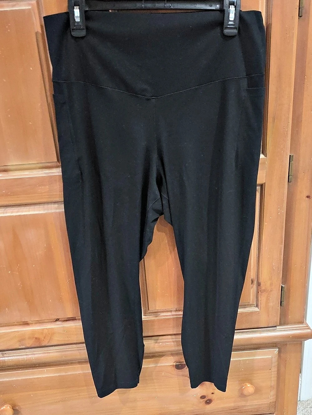 Soma 24/7 High Waist Crop Legging Black High Waist Crop Leggings XL